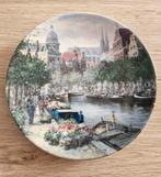 Koninklijke Mosa Amsterdamse Bloemengracht Bord, Antiek en Kunst, Ophalen of Verzenden