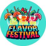 LF3968 ouwel flavor festival 20x4,7cm eetbare cupcake rondje, Ophalen of Verzenden, Nieuw, Cupcakes, Versiering