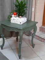 Barok Rococo Bijzettafeltje - Zacht Groen, Ophalen, Minder dan 45 cm, Minder dan 55 cm, Gebruikt