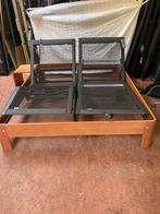 Te koop hele nette Auping Auronde 160x200 kersen electrisch, Huis en Inrichting, Slaapkamer | Bedden, Verstelbaar, Tweepersoons