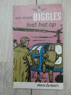 Biggles Lost het op- 50 - Oud pocket boekje, Boeken, Avontuur en Actie, Gelezen, Ophalen of Verzenden, W.E. Johns