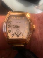 Gouden verguld Louis Pion Frans heren uurwerk horloge, Ophalen of Verzenden, Goud, Overige merken, Verguld