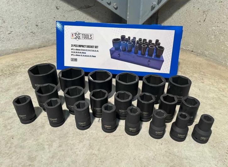 SG krachtdoppenset / Voorraad / tot maat 75, Auto diversen, Autogereedschap, Nieuw, Ophalen