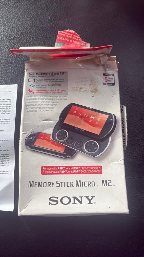 Nieuw Sony 2GB Memory Stick Micro M2 geheugenkaart, Ophalen of Verzenden, Nieuw, Memory stick, Fotocamera