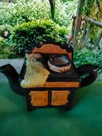 Spaarpot met een fantasie-theepotontwerp ., Ophalen of Verzenden