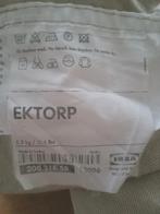 Ektorp 3-zits beige bankhoes, Gebruikt, Beige, 200 cm of meer, Landelijk