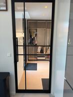 Stalen taatsdeur glazen deuren taatsdeuren 2x zwart deur, 80 tot 100 cm, 215 cm of meer, Binnendeur, Ophalen of Verzenden