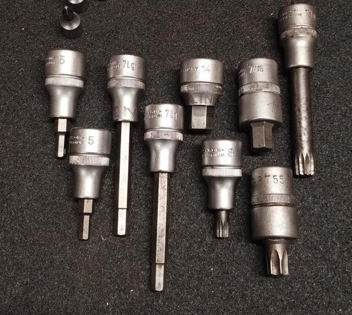 Hazet 1/2" Torx en Hex doppenset, Doe-het-zelf en Verbouw, Gereedschap | Handgereedschap, Ophalen of Verzenden