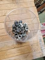 M12 moeren ongeveer 90 stuks, Ophalen of Verzenden, Gebruikt, Minder dan 50 mm, Bouten of Moeren