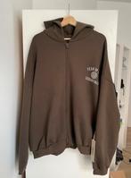 Fear Of God Essentials Heavy Fleece Zip Hoodie L, Kleding | Heren, Truien en Vesten, Maat 52/54 (L), Bruin, Verzenden, Nieuw
