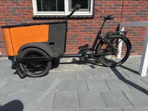 Cangoo Buckle Up - Elektrische bakfiets - ZGAN, Fietsen en Brommers, Fietsen | Bakfietsen, Zo goed als nieuw, Overige merken, 4 kinderen of meer