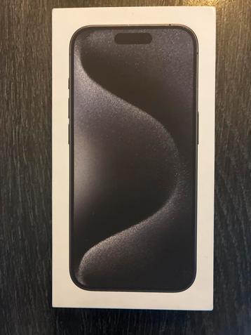 iPhone 15 Pro 128GB Black Titanium - Doos beschikbaar voor biedingen