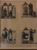 Karin Campfens etsen, Antiek en Kunst, Ophalen of Verzenden