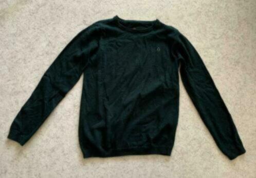 Nette mosgroene trui, maat 134, Kinderen en Baby's, Kinderkleding | Maat 134, Zo goed als nieuw, Jongen, Trui of Vest, Verzenden