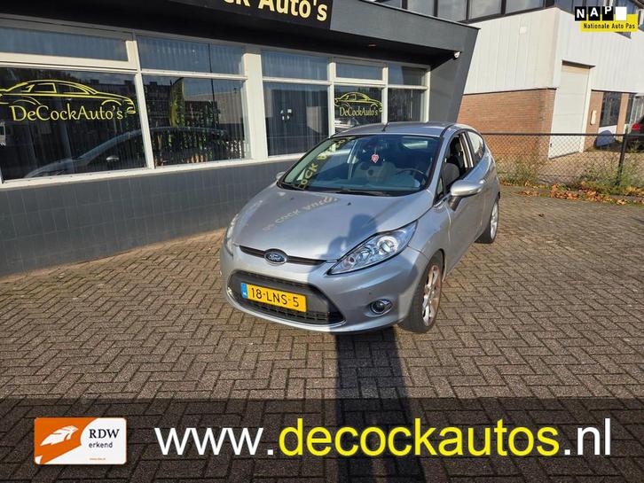 Ford Fiesta 1.25 Titanium, Auto's, Ford, Bedrijf, Te koop, Fiësta, ABS, Airbags, Airconditioning, Boordcomputer, Centrale vergrendeling
