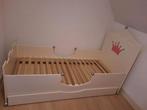 Houten bedombouw, Kinderen en Baby's, Ophalen, Gebruikt, 180 cm of meer, Matras