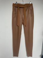 Studio Anneloes broek bruin travelkwaliteit vegan leer M, Maat 38/40 (M), Studio Anneloes, Bruin, Ophalen of Verzenden