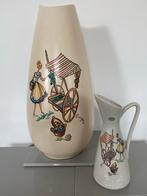 Vintage vaas en kan , jaren 60,ophalen, Ophalen