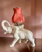 Vintage olifantenlamp, Ophalen of Verzenden