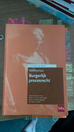 Rechtspraak Burgerlijk procesrecht (9,7 gehaald), Ophalen of Verzenden, Zo goed als nieuw