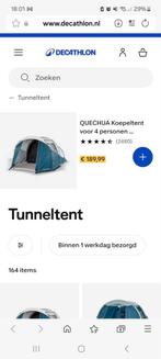 Quechua Arpenaz 4.1 Tent - 4 Personen, Ophalen, Gebruikt, Tot en met 4