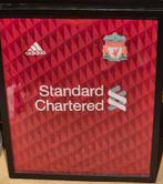 Ingelijst Liverpool FC Shirt, Gebruikt, Ophalen of Verzenden, Foto of Poster, 75 cm of meer