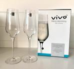Vivo Villeroy & Boch Champagneglazen - Nieuwstaat, Ophalen of Verzenden, Zo goed als nieuw, Bierglas