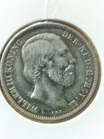 1 gulden 1863, Postzegels en Munten, Munten | Nederland, Ophalen of Verzenden, Koning Willem III, 1 gulden