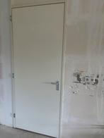 Binnendeur, wit, 231,5x93, Doe-het-zelf en Verbouw, 80 tot 100 cm, 215 cm of meer, Binnendeur, Ophalen of Verzenden