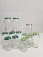 Lege glazen potjes babyvoeding, Huis en Inrichting, Keuken | Potten en Pannen, Ophalen of Verzenden, Zo goed als nieuw, Glas, Pot, Bus of Blik