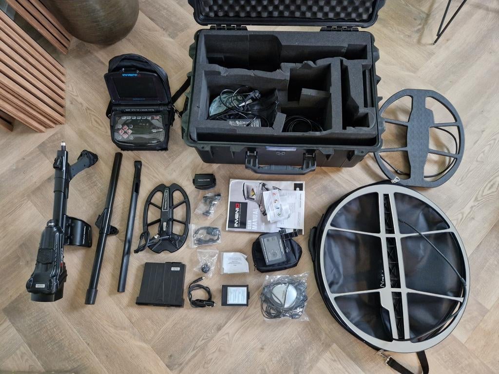 Nokta Invenio Pro zgan, Hobby en Vrije tijd, Metaaldetectors, Ophalen of Verzenden, Zo goed als nieuw, Meer dan 30 cm, Overige merken