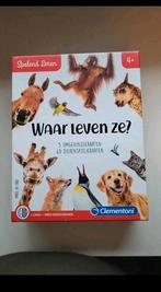 Waar leven ze? Spel Clementoni 4+, Ophalen of Verzenden, Gebruikt, Ontdekken