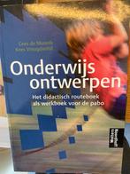Onderwijs ontwerpen - PABO studieboek, Boeken, Ophalen of Verzenden, Zo goed als nieuw, HBO
