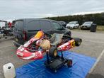 Kart Birel 125cc Rotax max senior, Sport en Fitness, Karting, Ophalen, Gebruikt, Kart