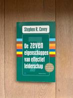 S.R. Covey: De zeven eigenschappen van effectief leiderschap, Ophalen of Verzenden, Gelezen, Stephen R. Covey