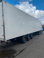 Vrachtwagen trailer met Van Beurden bak, Auto's, Vrachtwagens, Wit, Bedrijf, Aanhangers en Opleggers, Te koop