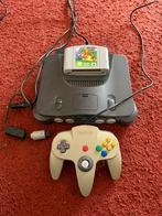 Nintendo 64 + Super Mario 64 + Controller – Retro Topset!, Ophalen, Gebruikt, Met 1 controller