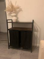 Wasmand metaal/hout met opbergruimte, Overige typen, Zo goed als nieuw, Minder dan 100 cm, 25 tot 50 cm