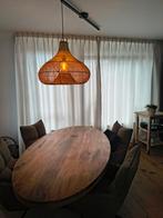 Gordijnen, zand/ecru. Katoen/linnen 18%., Huis en Inrichting, Ophalen of Verzenden, Zo goed als nieuw, 200 cm of meer, 200 cm of meer