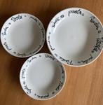Pasta Borden, Huis en Inrichting, Keuken | Servies, Ophalen, Zo goed als nieuw, Bord(en), Overige stijlen