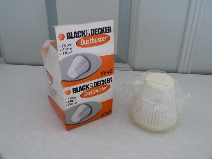 Black & Decker Kruimeldief Filter VF40 - V4805 V4806 V4807, Witgoed en Apparatuur, Stofzuigers, Nieuw, Kruimeldief, Ophalen