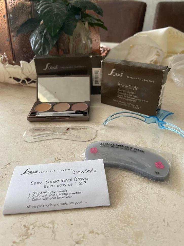 Diverse wenkbrauw make up, Sieraden, Tassen en Uiterlijk, Uiterlijk | Cosmetica en Make-up, Nieuw, Make-up, Ogen, Bruin, Ophalen of Verzenden