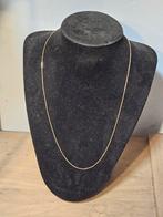 14 karaat gouden ketting 51cm 1mm, Geel, Ophalen of Verzenden, Zo goed als nieuw, Goud