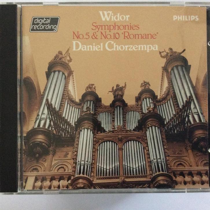 Orgel - Daniel Chorzempa, Toulouse. Widor no 5 & 10, Cd's en Dvd's, Cd's | Klassiek, Zo goed als nieuw, Overige typen, Romantiek
