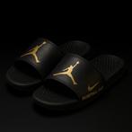 Jordan Slipper, Slippers, Zwart, Ophalen of Verzenden, Zo goed als nieuw