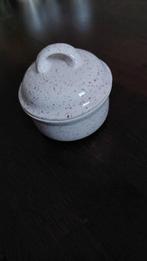 Porseleinen Potje met Deksel - Annaburg Duitsland, Ophalen of Verzenden