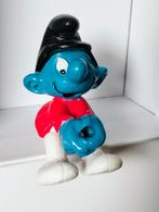 Vintage stokpaard smurf Peyo, Verzamelen, Ophalen of Verzenden, Zo goed als nieuw, Verschillende Smurfen, Poppetje, Figuurtje of Knuffel