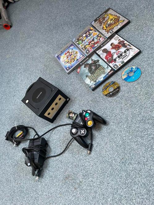 Nintendo Gamecube set met 7 games waaronder 3 mario games, Spelcomputers en Games, Spelcomputers | Nintendo GameCube, Gebruikt