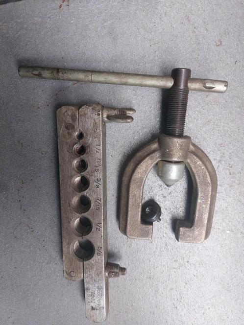 Oldforge 7202 usa leidingvelzer velzen flens flairing tool, Auto diversen, Autogereedschap, Gebruikt, Ophalen of Verzenden