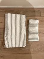 1-persoons dekbedovertrek 140x200/220 cm met stippen - Hema, Gebruikt, Dekbedovertrek, Ophalen of Verzenden, Overige kleuren